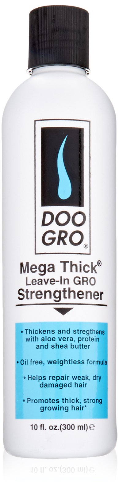 DOO GRO front packaging showing 10 oz bottle and benefit of weightless thickening