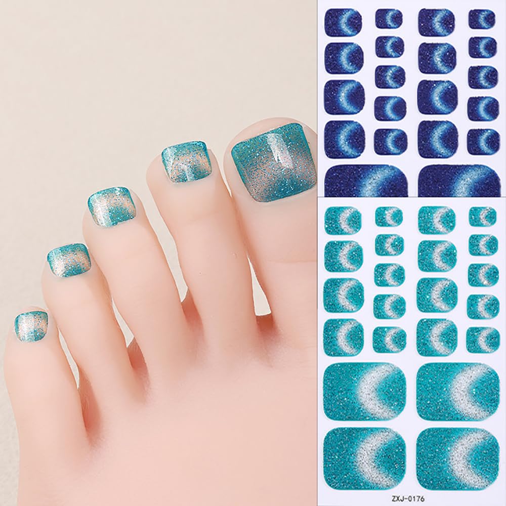Dornail applied on toes in a lifestyle shot benefit: salon-style look at home