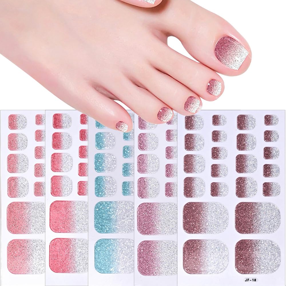 Dornail size comparison chart showing decals fit various toenails