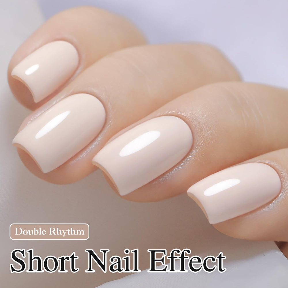 Double Rhythm bottle cap and brush detail for precise smooth application