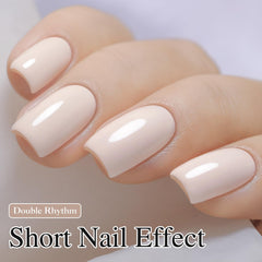 Double Rhythm bottle cap and brush detail for precise smooth application