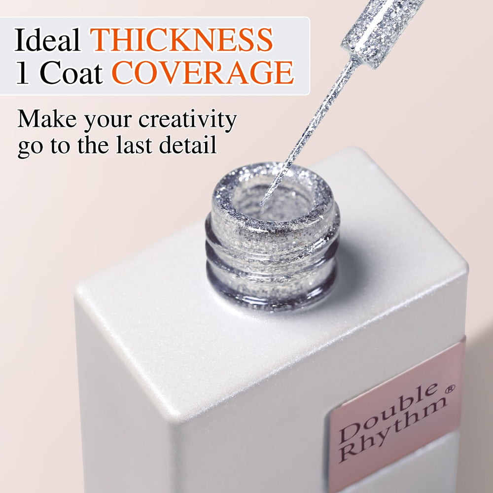 Double Rhythm bottle cap and label detail emphasizing quality packaging benefit