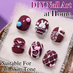 Double Rhythm brush stroke swatch revealing buildable translucent color for custom depth