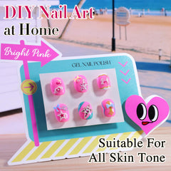 Double Rhythm brush stroke swatch showing milky pink translucency and buildable layers