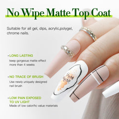 Double Rhythm bottle cap and brush detail showing precise brush for easy application