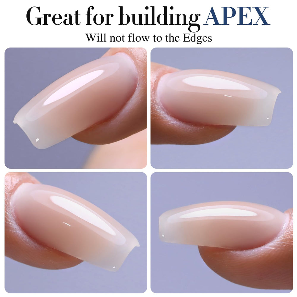 Double Rhythm gel being applied step-by-step for easy at-home use benefit