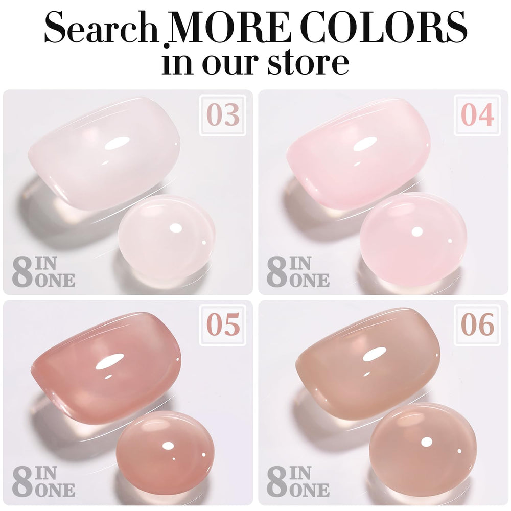 Double Rhythm gel curing under LED/UV lamp illustrating rapid hardening benefit