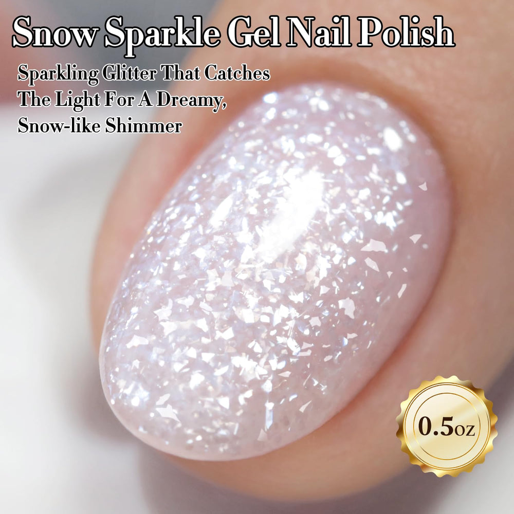 Double Rhythm close-up of glitter texture highlighting holographic shimmer