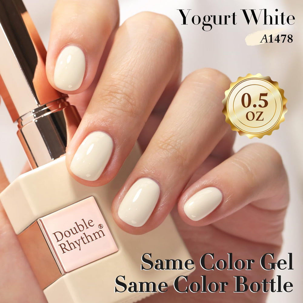 Double Rhythm close-up brush stroke demonstrating smooth application and even coverage benefit
