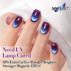 Double Rhythm holographic glitter close-up revealing shimmering sparkle