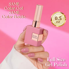 Double Rhythm close-up swatch highlighting translucent milky pastel finish