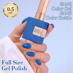 Double Rhythm painted nail tip showing true cured color and precision