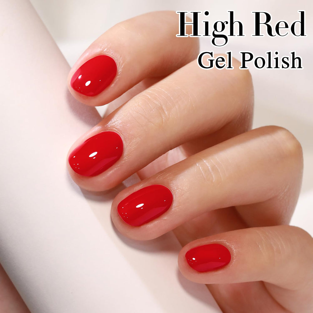 Double Rhythm layered opacity swatch showing buildable translucent to rich red effect
