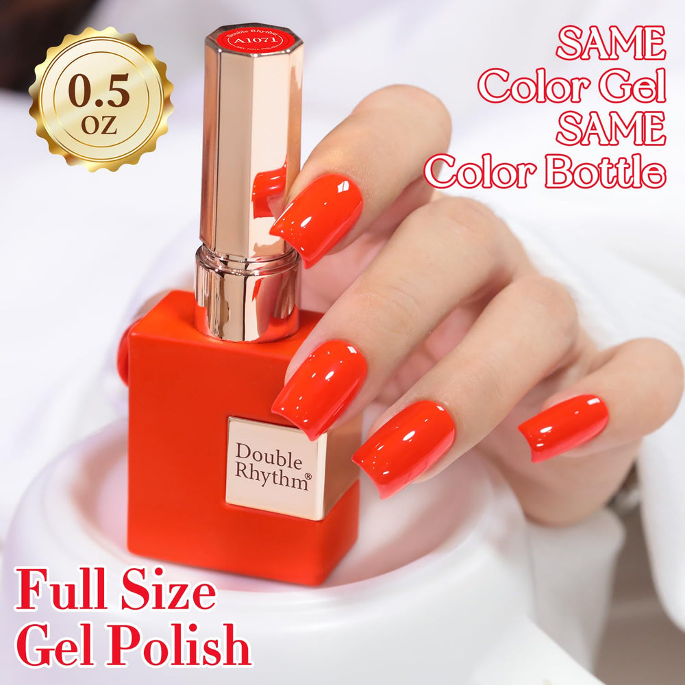 Double Rhythm used for soft French tip demonstrating subtle pastel design