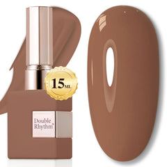 Double Rhythm front bottle Light Brown A1443 showing neat packaging and color preview benefit