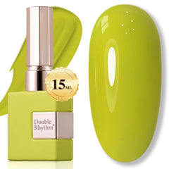 Double Rhythm front bottle olive A1307 shows compact size and rich sheer color benefits