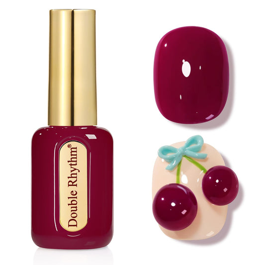Double Rhythm front bottle purple-red H1562 showing accurate shade and easy selection
