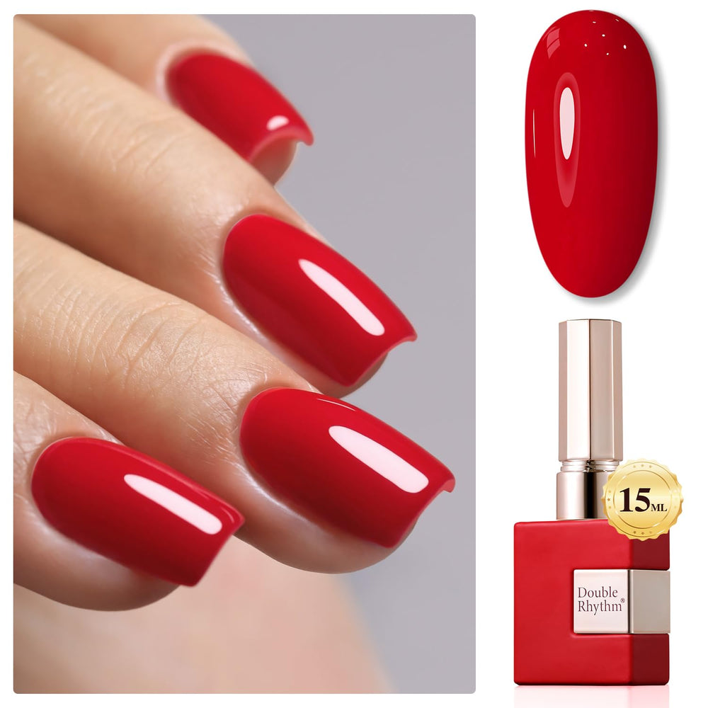 Double Rhythm front bottle red A1399 showing true color and easy identification