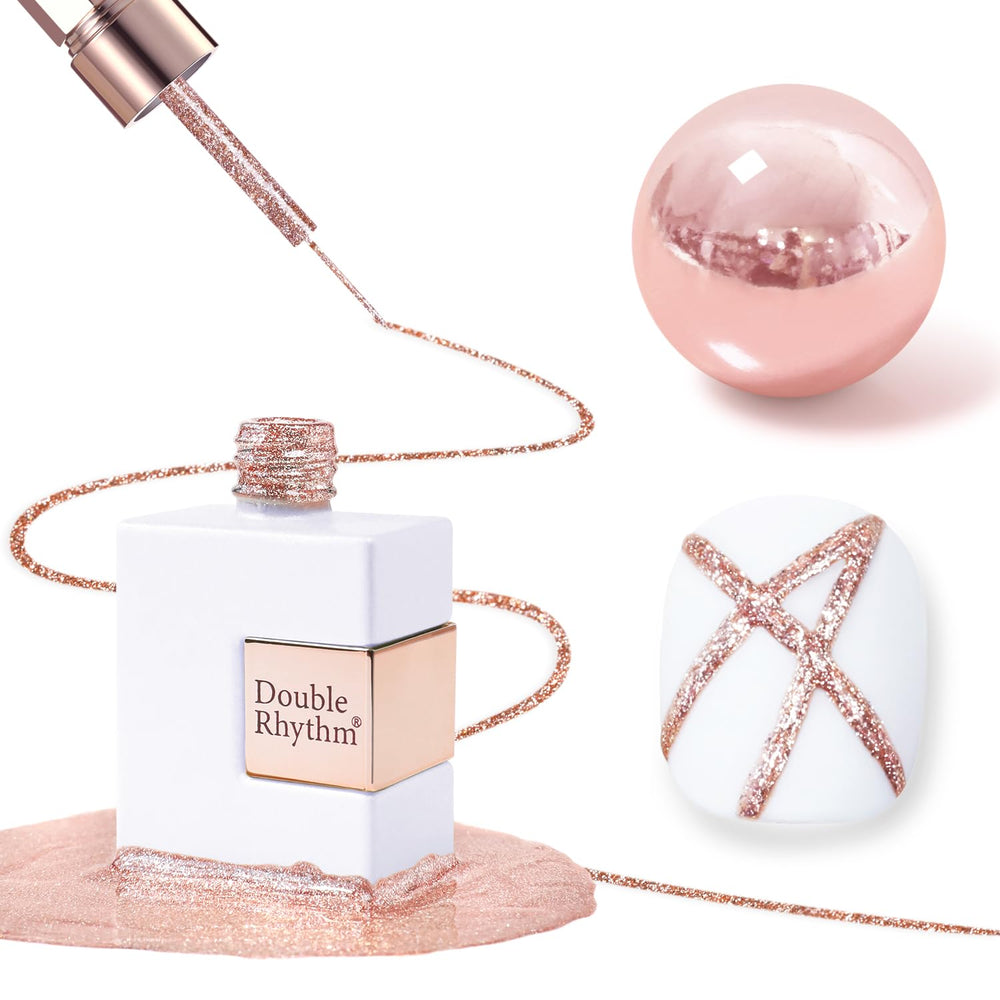 Double Rhythm front packaging showing bronze mirror gel and benefits