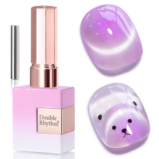 Double Rhythm front packaging showing mermaid purple bottle and benefits
