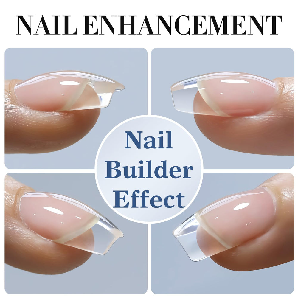 Close-up of Double Rhythm gel texture demonstrating self-leveling smoothness
