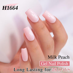 Double Rhythm jelly gel texture close-up showing smooth consistency for even coats