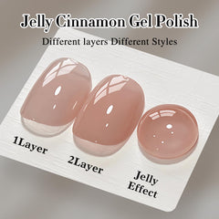 Double Rhythm on hand model displaying natural manicure and subtle depth
