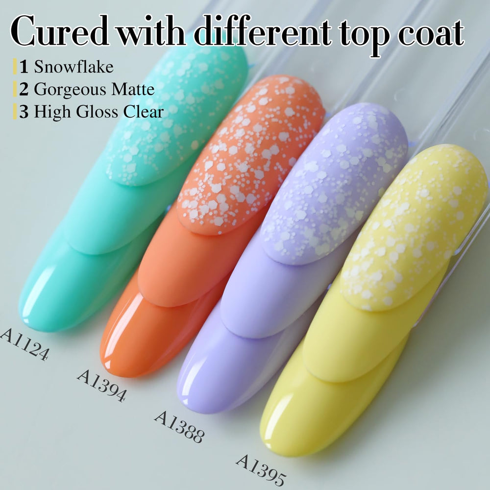 Double Rhythm finished manicured hands in daylight showcasing wearable pale-yellow shade