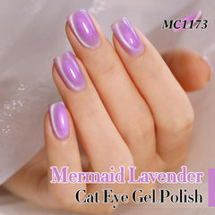 Double Rhythm magnet held over wet polish illustrating easy application