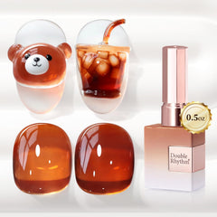 Double Rhythm bottle front view showing shade and easy application benefit