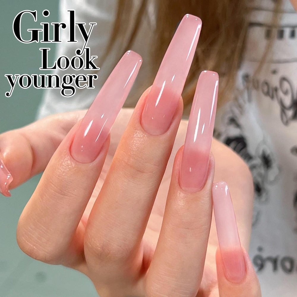 Double Rhythm layered jelly effect demonstrating color depth and customization benefit