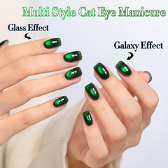 Double Rhythm brush stroke showing polish opacity and holographic shimmer