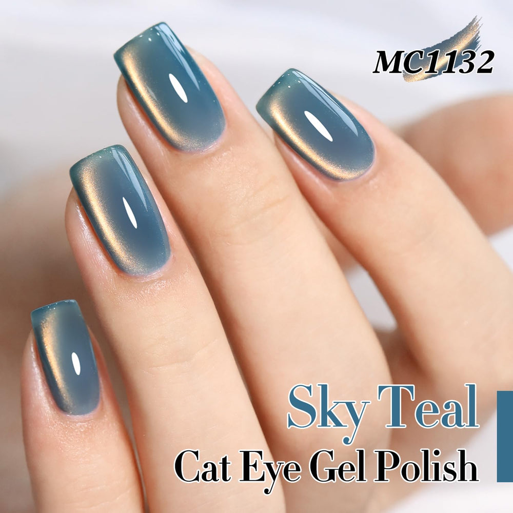 Double Rhythm magnetic effect forming a cat-eye stripe for striking dimension