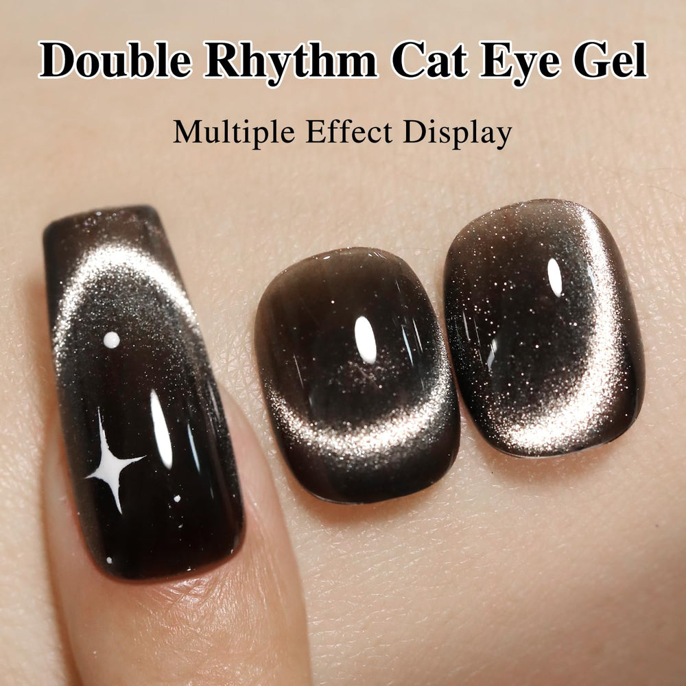 Double Rhythm magnet tool close-up creating cat-eye line for precise control