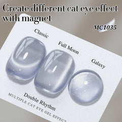 Double Rhythm magnet tool detail demonstrating ease of creating cat eye