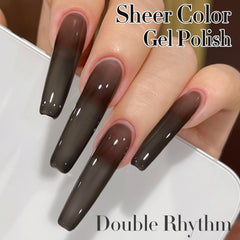 Double Rhythm bottle on salon table showing professional-ready formulation benefit