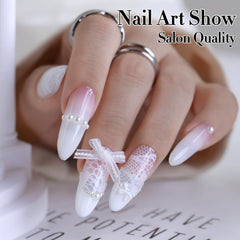 Double Rhythm open bottle with brush stroke illustrating easy brush control benefit
