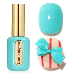 Double Rhythm front bottle showing pastel blue shade and easy selection