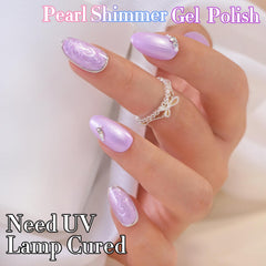 Double Rhythm applying polish on nail for professional-looking manicure