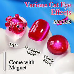 Double Rhythm bottle with included magnet, showing easy at-home magnetic application benefit
