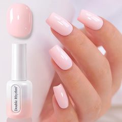 Double Rhythm bottle front showing natural nude shade and clear labeling for easy selection