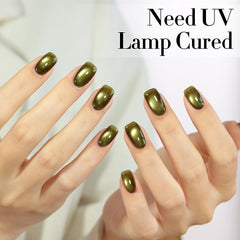 Double Rhythm swatches on nail wheel displaying color range and layering possibilities