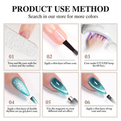 Double Rhythm polish on salon desk during application showing professional-ready benefit
