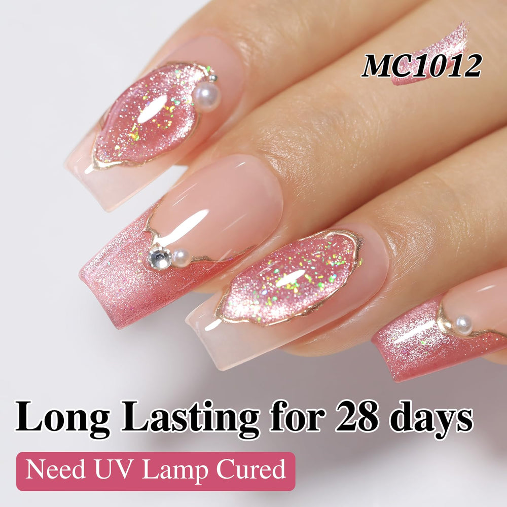 Double Rhythm polish and LED lamp in salon setup for professional results