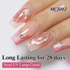 Double Rhythm polish and LED lamp in salon setup for professional results