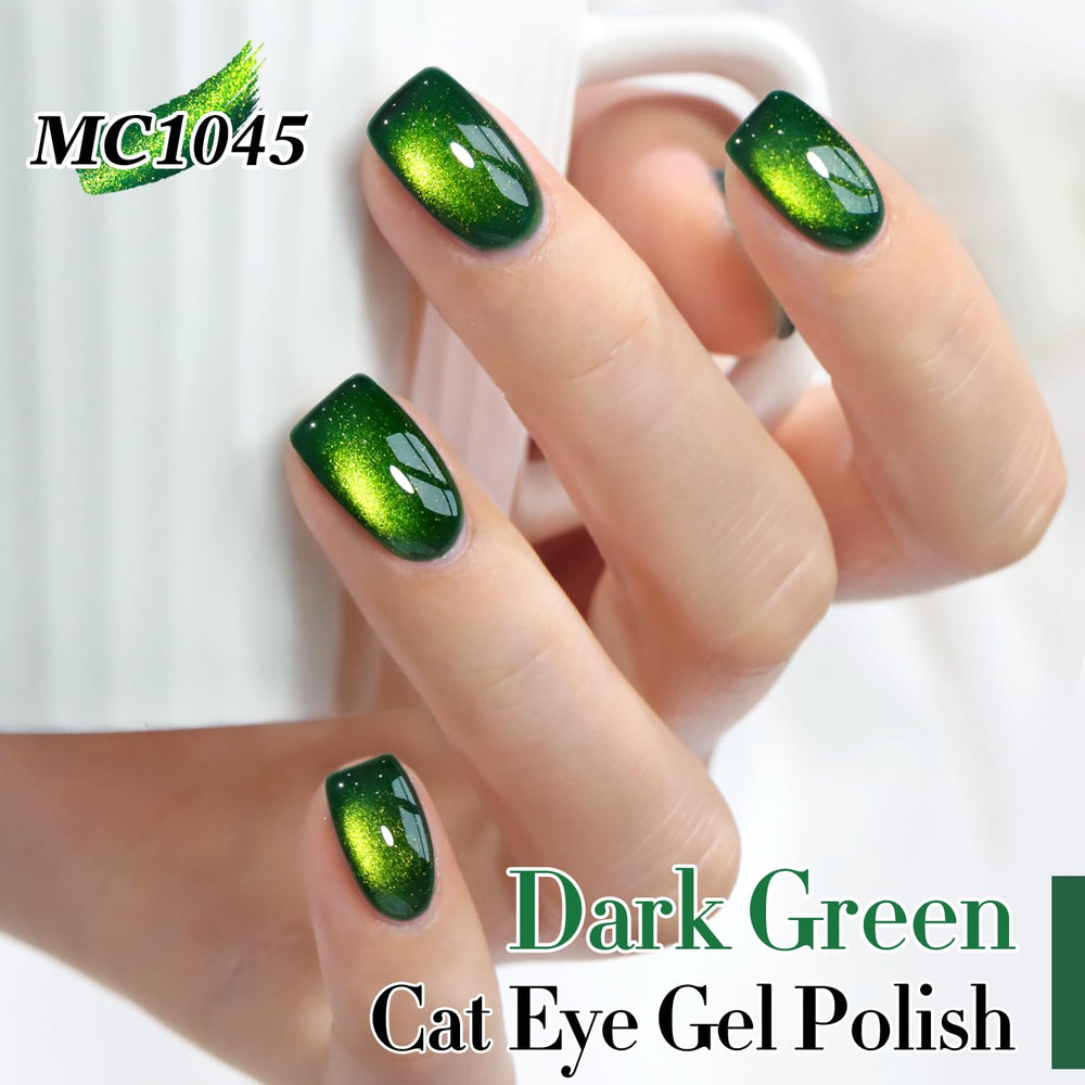 Double Rhythm finished salon-style manicure showcasing wearable shimmer