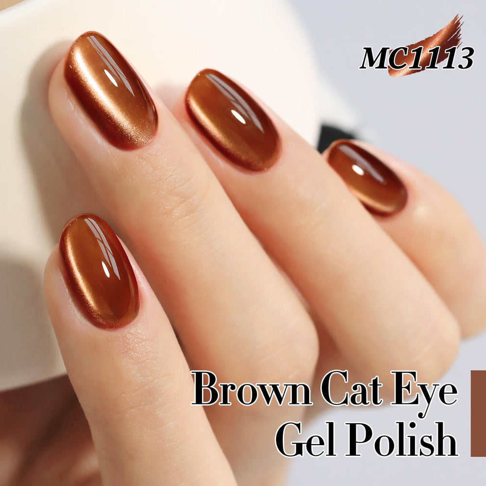 Double Rhythm on a hand model showing true scale and wearable finish benefit