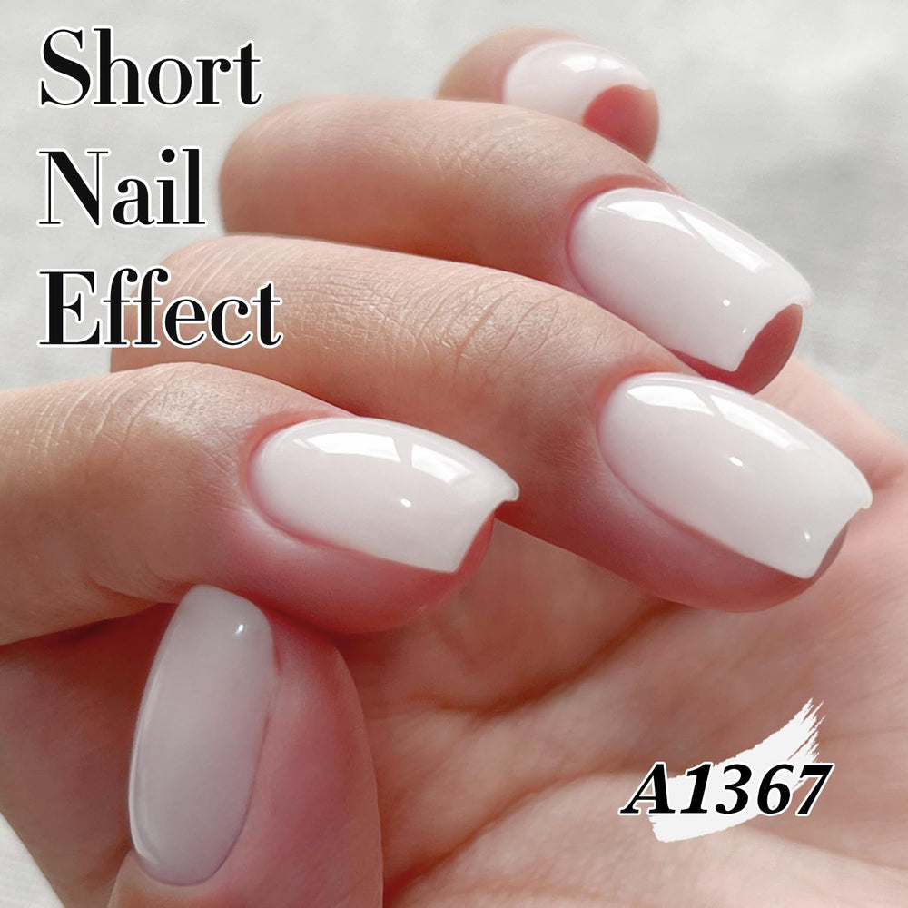 Double Rhythm swatch on nail wheel showing graduated opacity and color-matching benefits