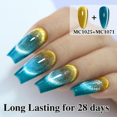 Double Rhythm jelly texture layered swatch showing translucent depth benefit