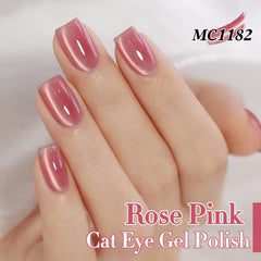Double Rhythm brush stroke texture of polish showing smooth application benefit